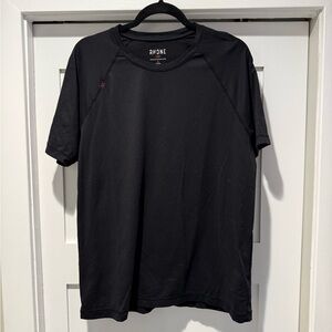 RHONE Black Short Sleeve Performance Tee